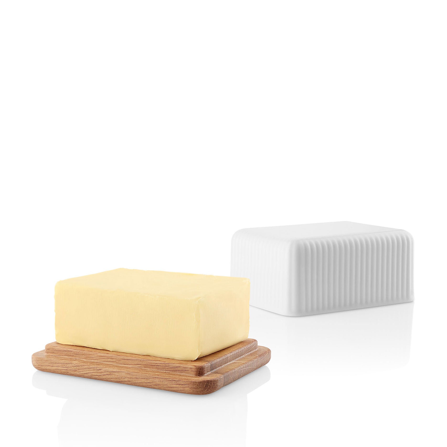 Legio Nova smørboks m/egetræslåg